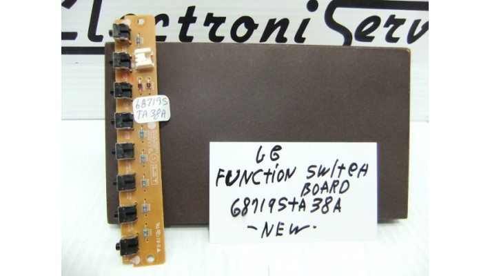 LG 68719STA38A function switch  board .